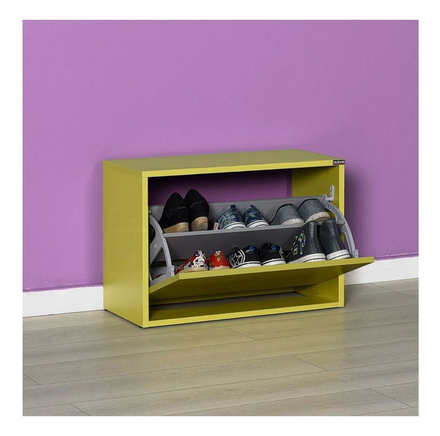 Botník (skrinka na topánky) Tosina 1 (zelená)