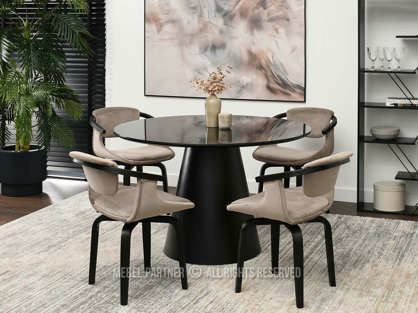 Szék Max K (bézs + fekete)