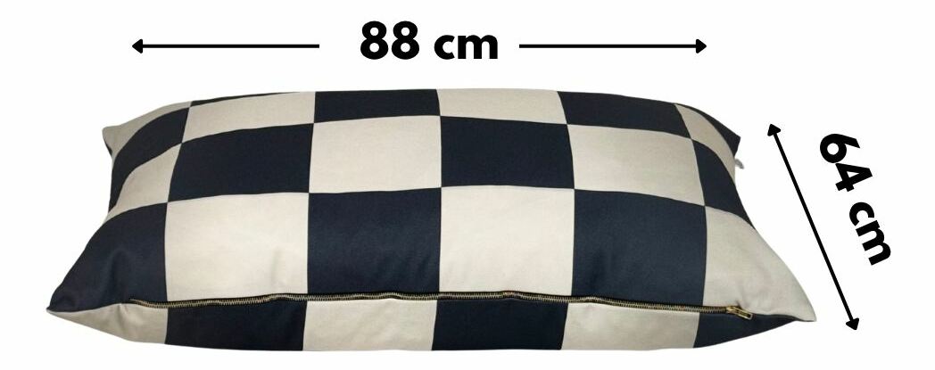 Peliešok pre domáce zviera Fury (čierna + biela)