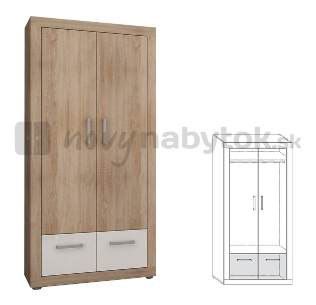 Gardróbszekrény Verena VIK 05 8