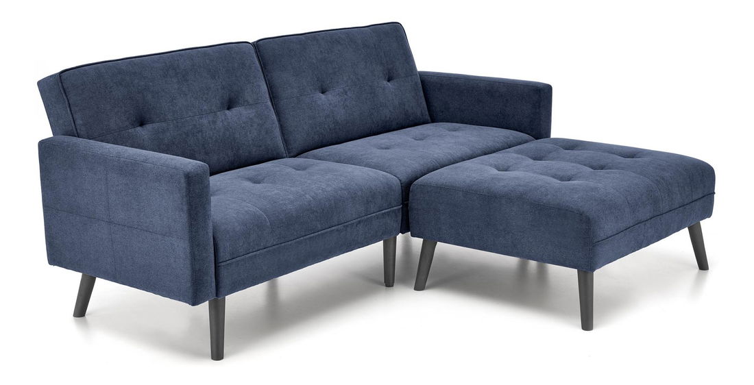 Sofa s tabureom Corner (plava)
