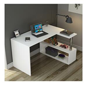 PC asztal Disevo 6 (fehér) 