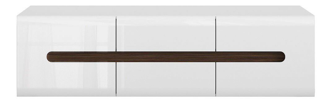 TV stolić/ormarić Azteca Trio RTV2D2S/4/15 (bijela + sjaj bijeli) 