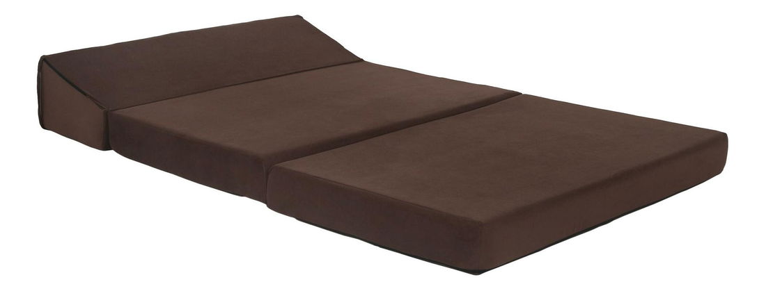 Rozkladacie kreslo Viajado (tmavohnedá) 