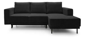 Colțar Rodriguez mini (D) (negru + negru)