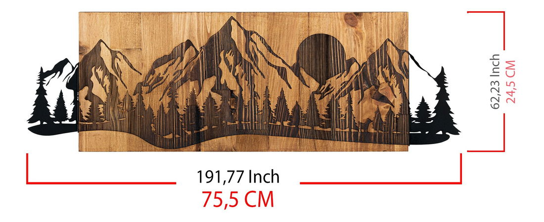 Fali dekoráció Fornea