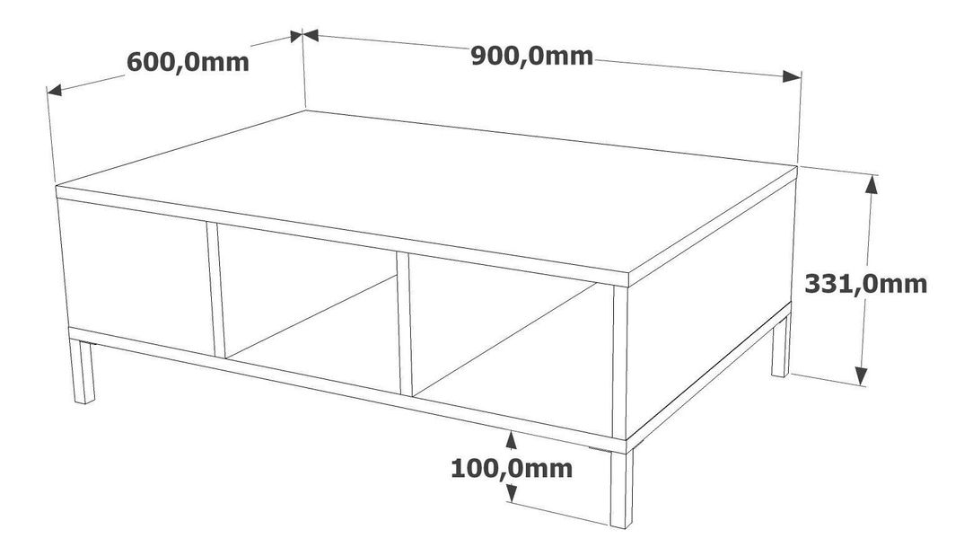 Set za dnevni boravak Ria 1 (atlantski bor + antracit)