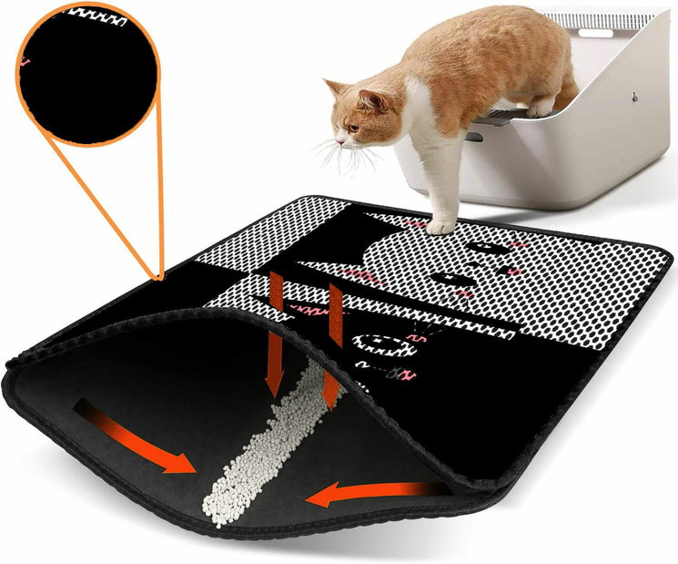 Podložka pod mačací záchod Narasa 5 (viacfarebné)