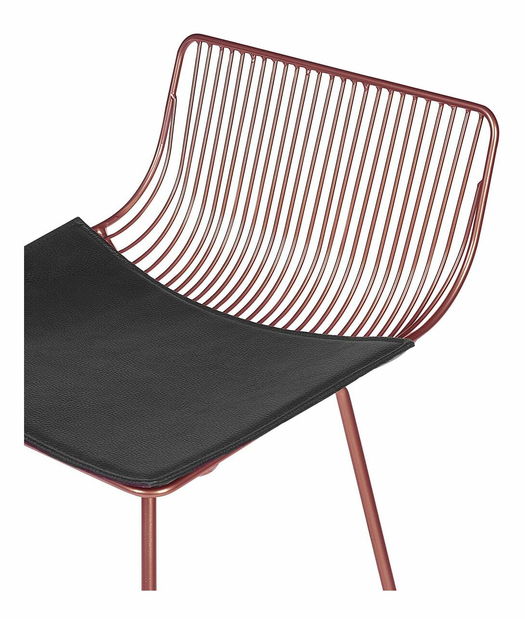 Set barskih stolica (2 kom.) Fidelia (ružičasto zlato)