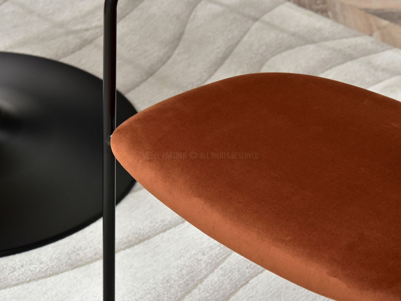 Stolica Magnus (bakar + crna)