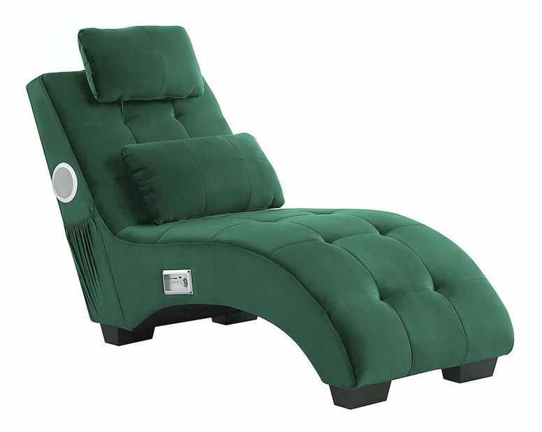 Divan/ Șezlong Stellina (verde) (cu boxă și port USB)