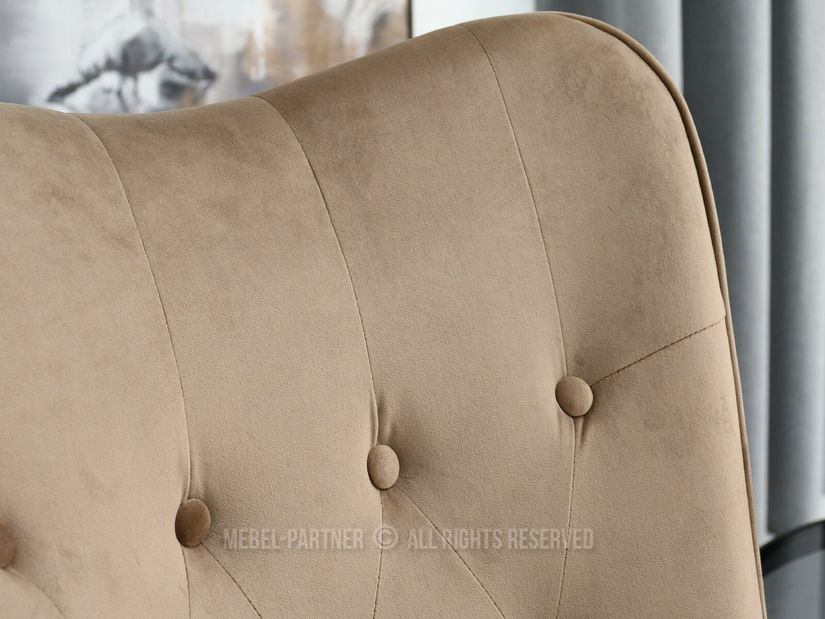 Kreslo Truni (béžová + čierna)