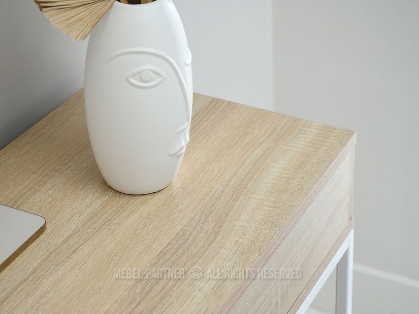 Konzolový stolík Norma Xl (sonoma + biela)