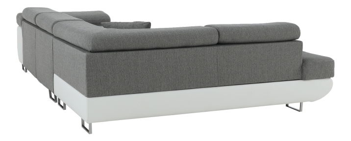 Sarokkanapé Amareto (fehér + szürke) (B)