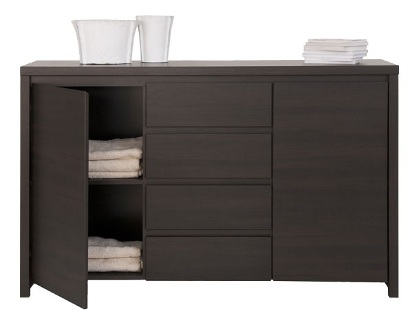 Komoda Kaspian KOM2D4S (Wenge) 