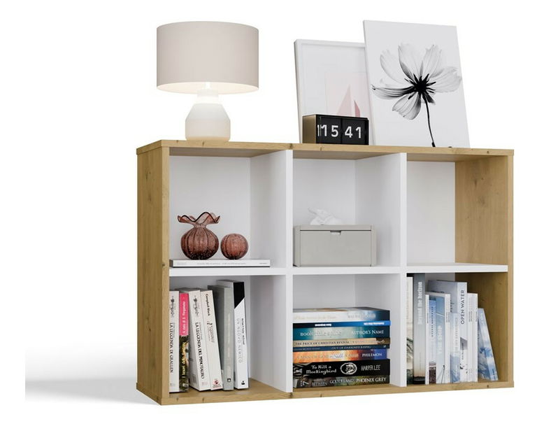 Raft Metros 1 (stejar artisan + alb)