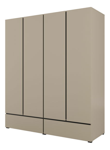 Dulap de haine Crossroad S20 (congo + negru)