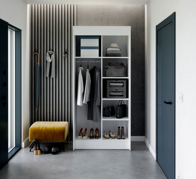 Šatníkova skriňa Karillo 100 (dub sonoma)