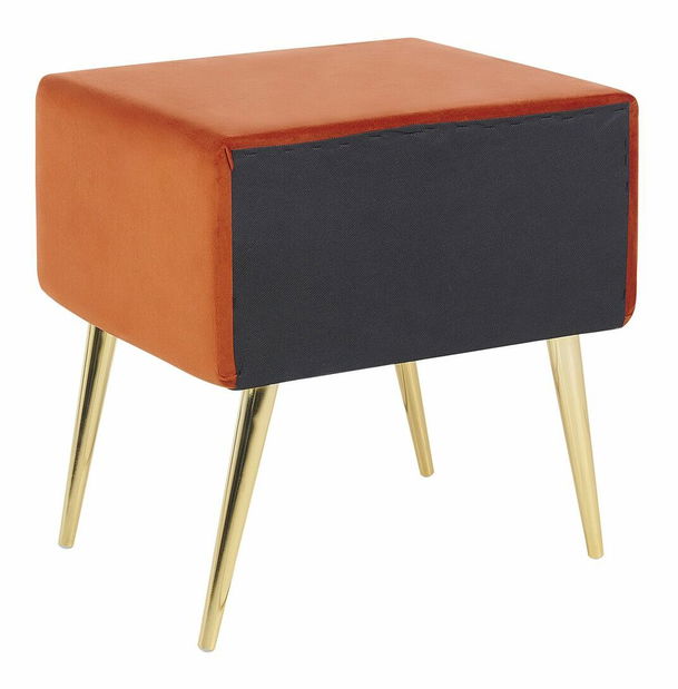 Éjjeliszekrény Faris (narancssárga)