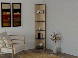 Raft Sevave (stejar zafir + antracit)