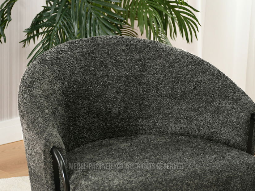 Fotel Carma F (grafit + fekete)