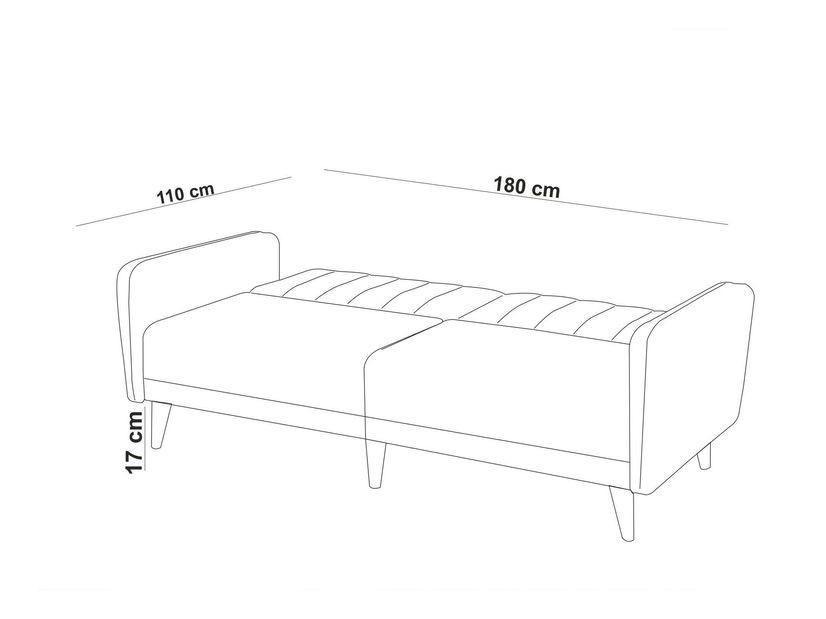 Set canapea fotoliu Aquamarine (antracit)