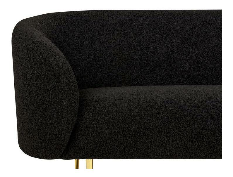 Ülőgarnitúra 2+1 Leon (fekete)