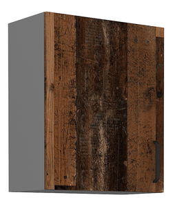 Dulap superior de bucătărie Oldie 60 G-72 1F (Antracit + Old style)