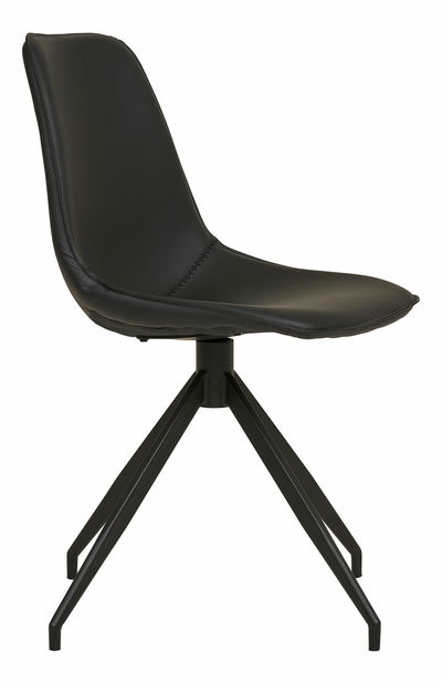 Jedálenská stolička Moteria 1 (čierna)