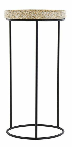 Set 3 buc. măsuță servire TAXAN (negru)