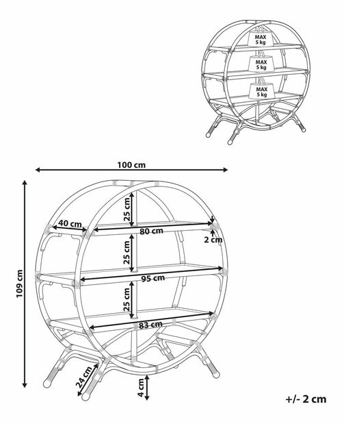 Raft Tuvza (natural)