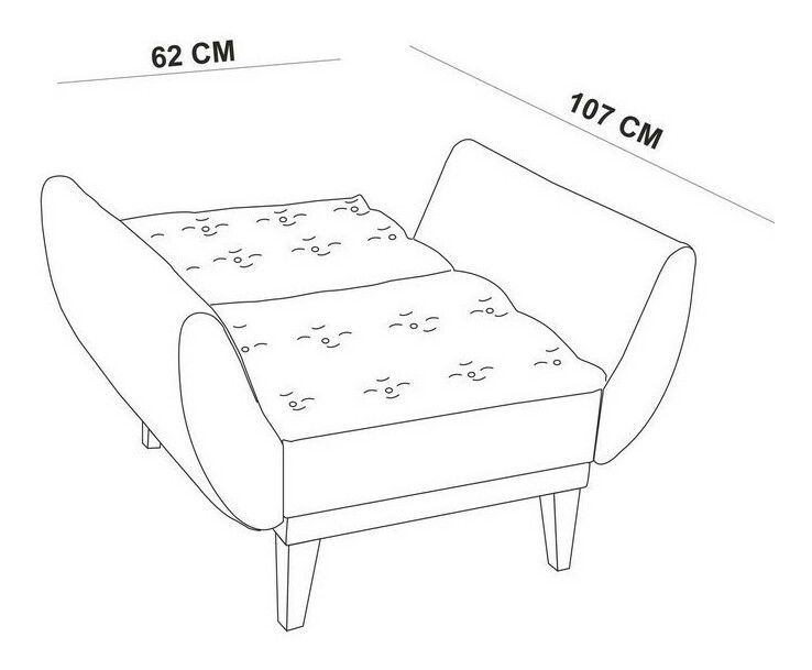 Sedacia súprava 3+1 Fanny (Zelená)