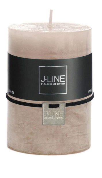 Sviečka Jolipa (7x7x10cm) (Sivá)