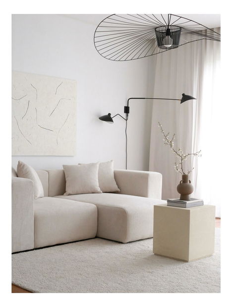 Colțar Yorky mini (Alb)