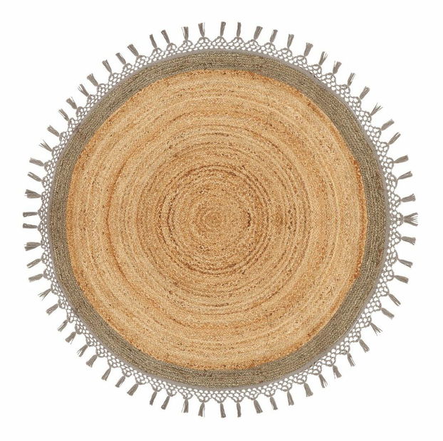 Covor ⌀ 140 cm Marty (bej + gri)