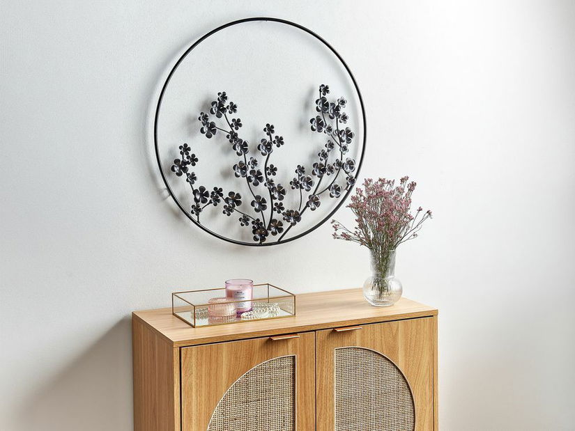 Fali dekoráció Sessy (fekete) 