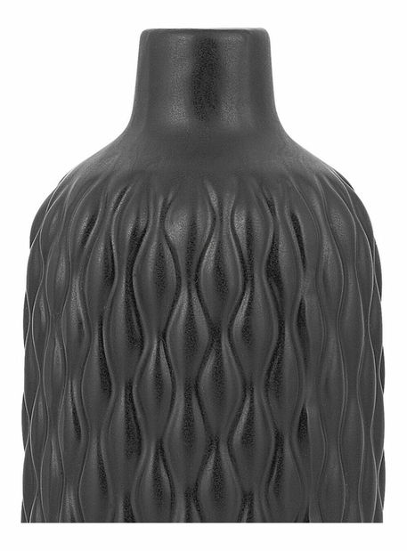 Vaza ELON 31 cm (stakloplastika) (crna)