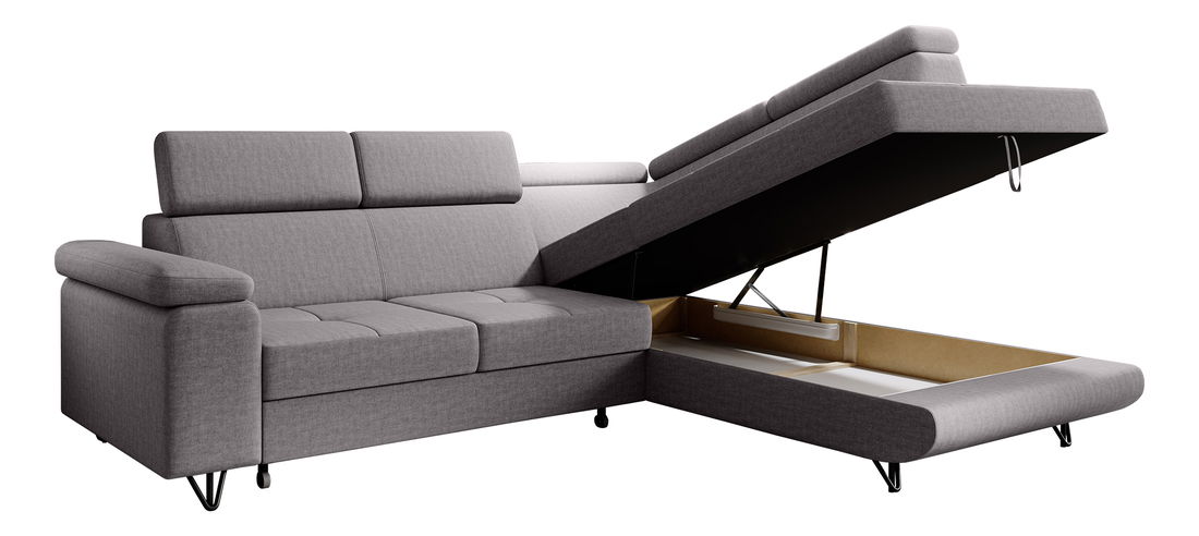 Széthúzható ülőgarnitúra Jopo (szürke) (J) 