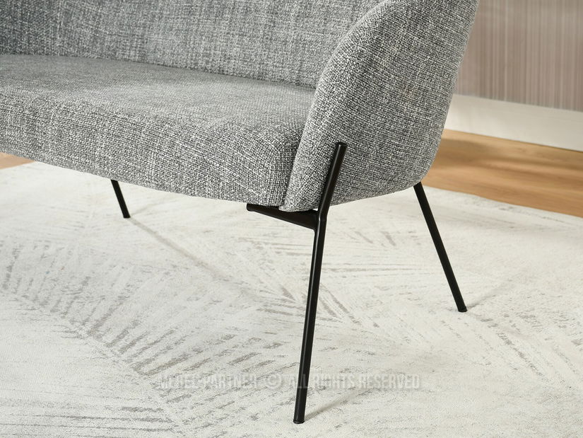 Kanapé Baggie S (szürke + fekete)