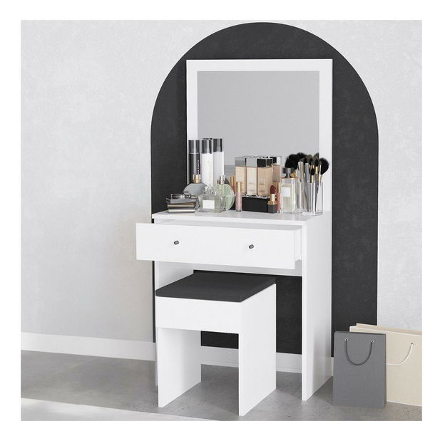 Toaletni stolić Felicite (bijela)