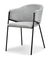Stolička Chad (sivá + čierna)