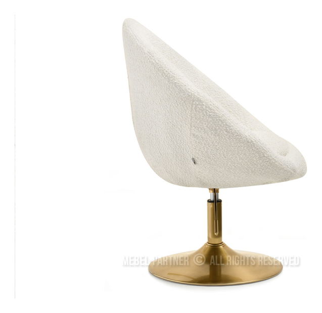 Fotel Lush 3 (krém + fekete)