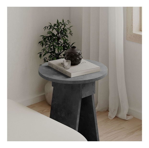 Príručný stolík Chin (sivá)