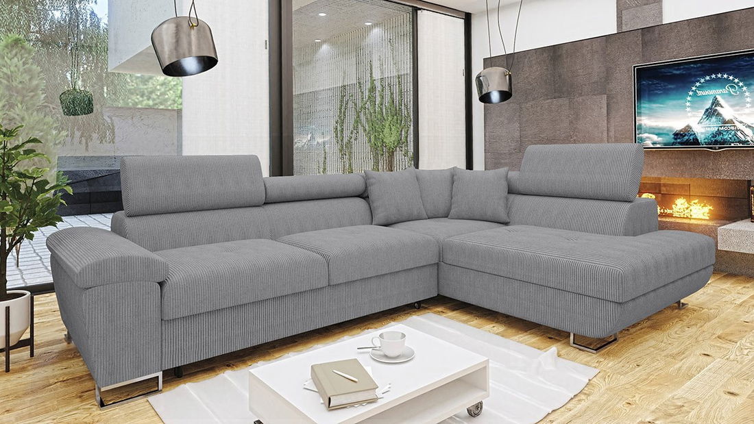 Colțar Alphard (gri deschis)