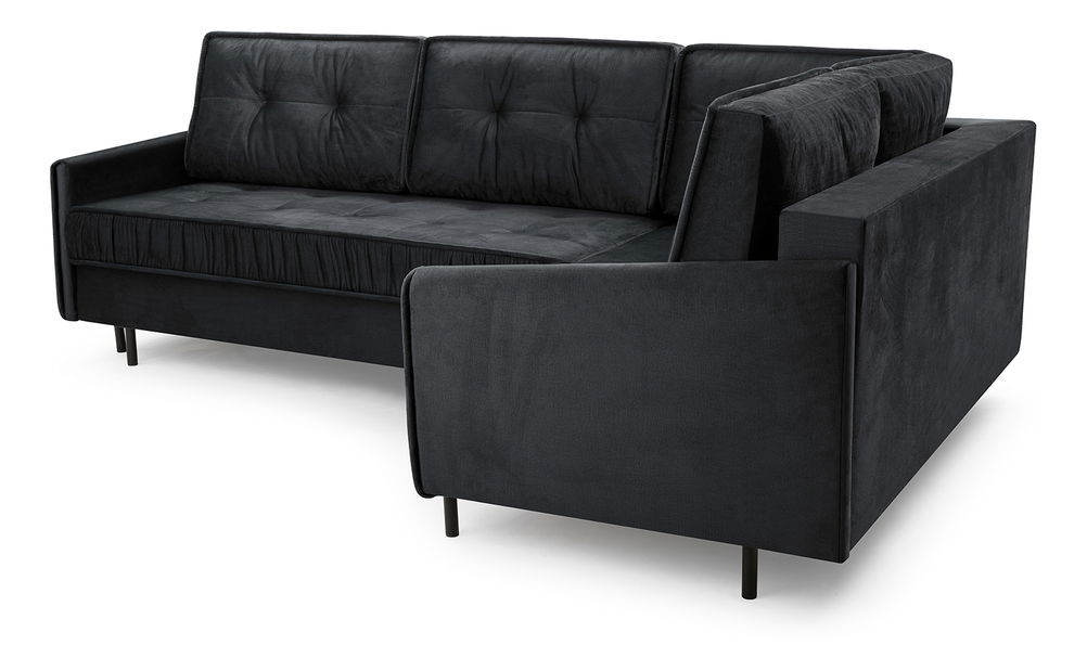 Kutna garnitura- Aliran (crna) (D)