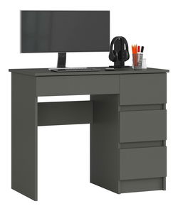 PC stolík Benicio II (sivá) (P)