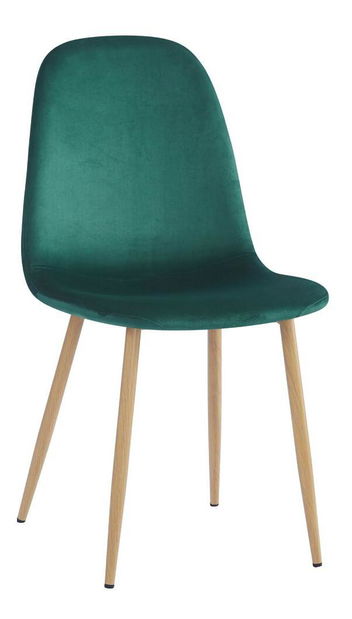 Scaun sufragerie Laga (smaragd + fag) 