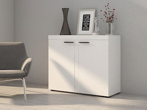 Ormarić Rudby 2F (bijela) 