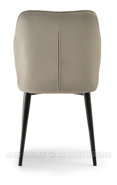 Stolica Greta K (bež + crna)