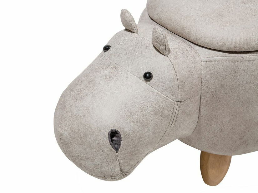 Taburet Hilsa (gri deschis)